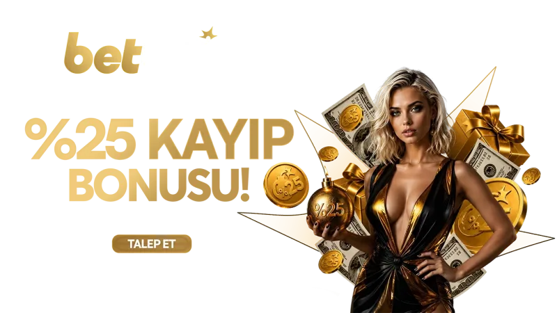 Çekimden Etkilenmeyen %25 Kayıp Bonusu kampanya görseli