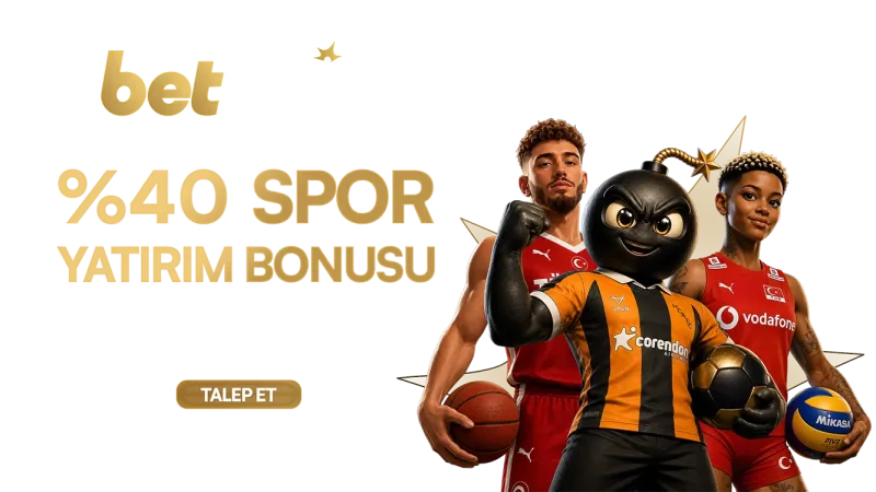 %40 Spor Yatırım Bonusu kampanya görseli